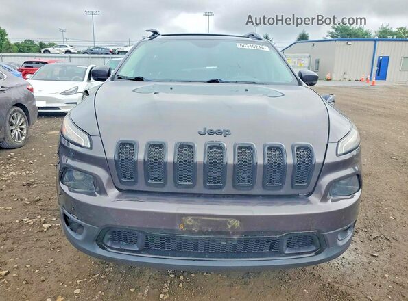 1C4PJMDX6JD576096 2018 JEEP CHEROKEE Gray Вид спереду