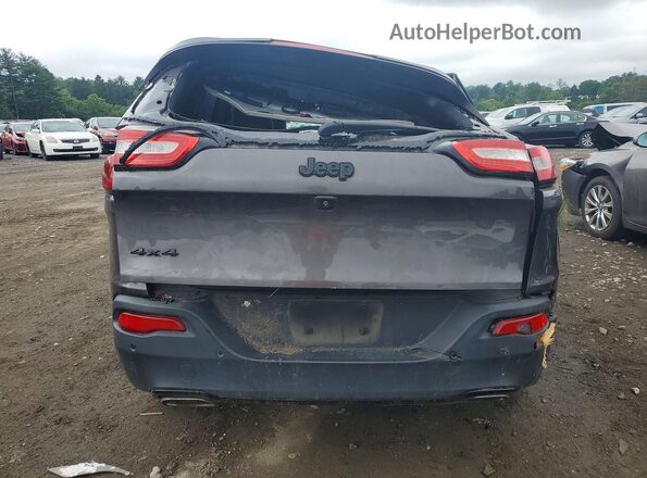 1C4PJMDX6JD576096 2018 JEEP CHEROKEE Gray Вид ззаду