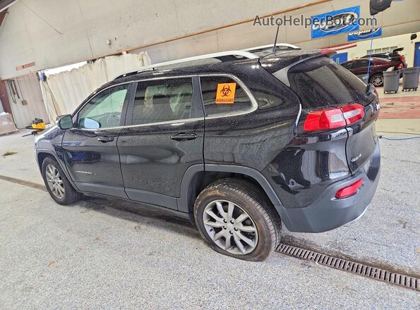 1C4PJMDX9JD575296 2018 JEEP CHEROKEE Black Rear left