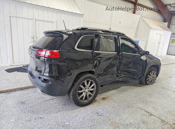 1C4PJMDX9JD575296 2018 JEEP CHEROKEE Black Rear right