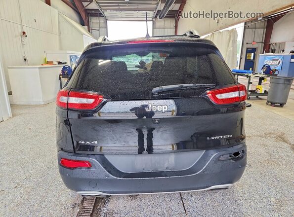 1C4PJMDX9JD575296 2018 JEEP CHEROKEE Black Rear view