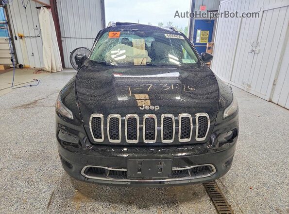 1C4PJMDX9JD575296 2018 JEEP CHEROKEE Black Front view