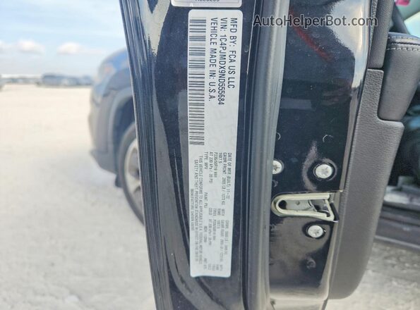 1C4PJMDX9ND555684 2022 JEEP CHEROKEE Black Widok naklejki z numerem VIN