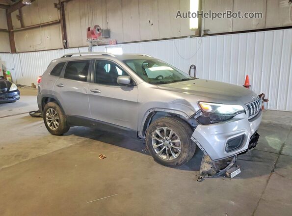 1C4PJMLB1LD580145 2020 JEEP CHEROKEE Серебряный Передняя правая четверть