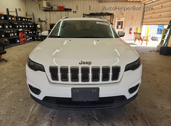 1C4PJMLB1MD137558 2021 JEEP CHEROKEE White Դիմացի տեսք