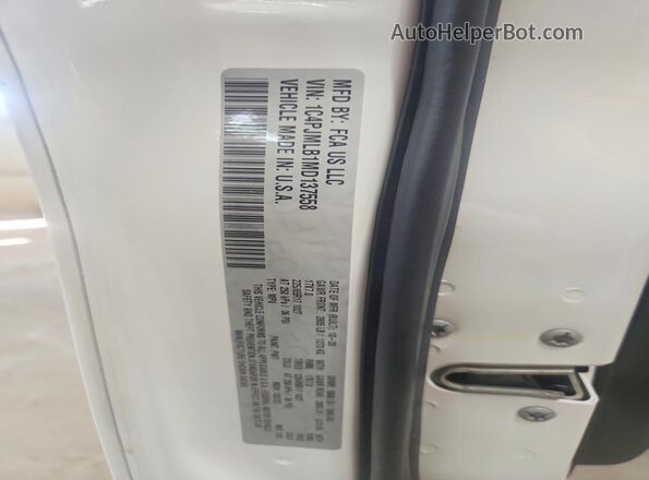 1C4PJMLB1MD137558 2021 JEEP CHEROKEE White Շարժիչի բաժամունքի տեսք