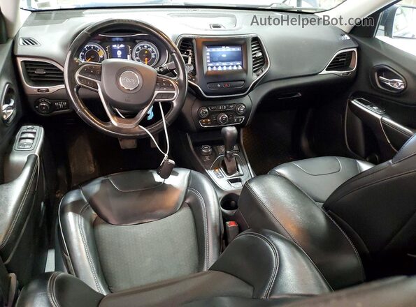 1C4PJMLB2LD516583 2020 JEEP CHEROKEE Синий Вид панели приборов