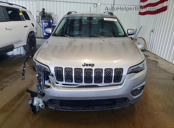 1C4PJMLB2LD647982 2020 JEEP CHEROKEE Серебряный Вид спереди