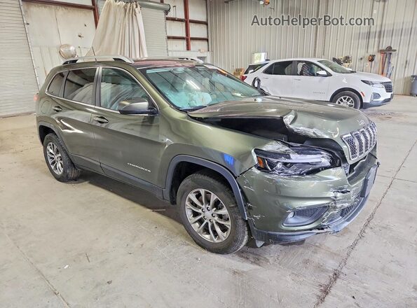 1C4PJMLB3KD195698 2019 JEEP CHEROKEE Green წინა მარჯვენა
