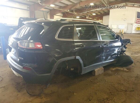 1C4PJMLB4KD368127 2019 JEEP CHEROKEE Black Задня права чверть