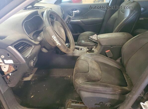 1C4PJMLB4KD368127 2019 JEEP CHEROKEE Black Вид салону спереду