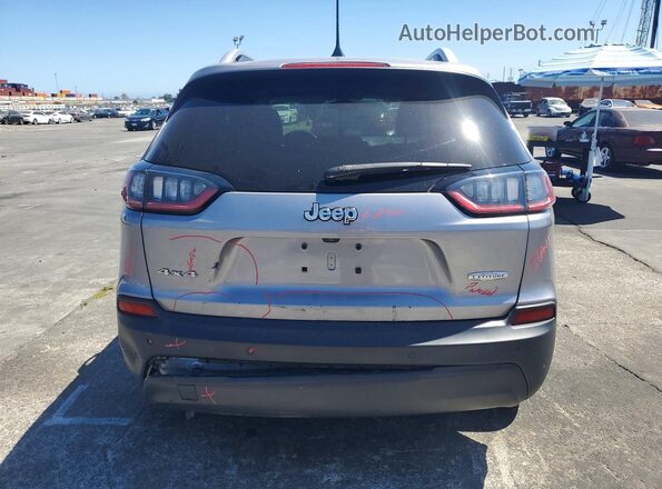 1C4PJMLB7KD315096 2019 JEEP CHEROKEE Silver Հետևի տեսք
