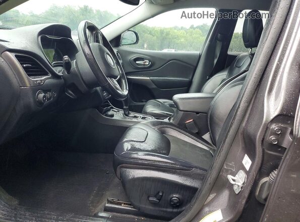 1C4PJMLB7KD426876 2019 JEEP CHEROKEE Серый Вид салона спереди