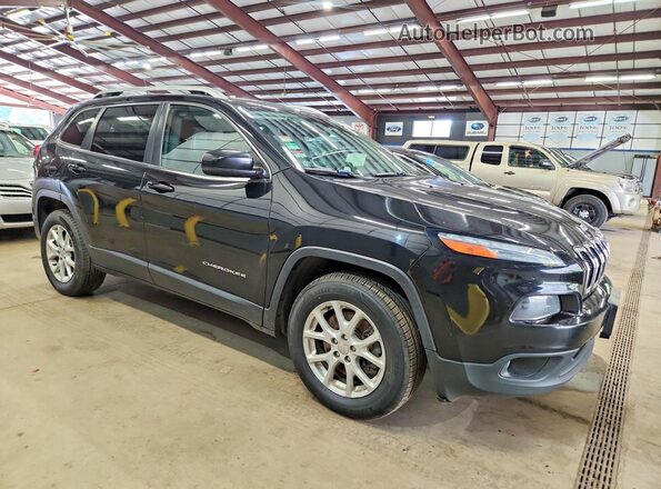 1C4PJMLBXJD520992 2018 JEEP CHEROKEE Black წინა მარჯვენა