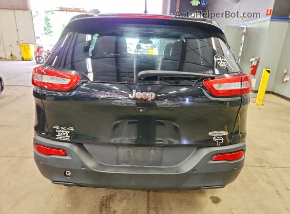 1C4PJMLBXJD520992 2018 JEEP CHEROKEE Black უკანა ხედი