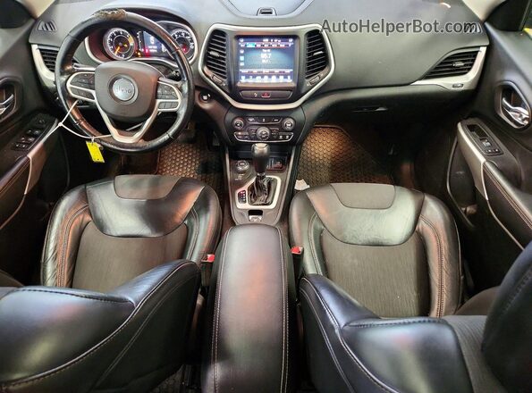 1C4PJMLBXJD520992 2018 JEEP CHEROKEE Black წინა პანელის ხედი