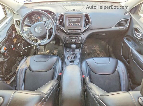 1C4PJMLBXKD273488 2019 JEEP CHEROKEE White Առջևի վահանակի տեսք
