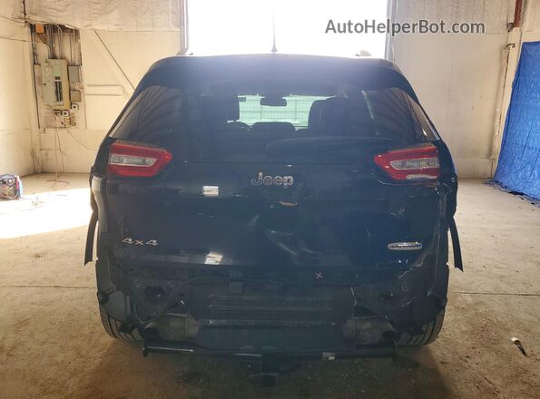 1C4PJMLX1JD522500 2018 JEEP CHEROKEE Black Հետևի տեսք