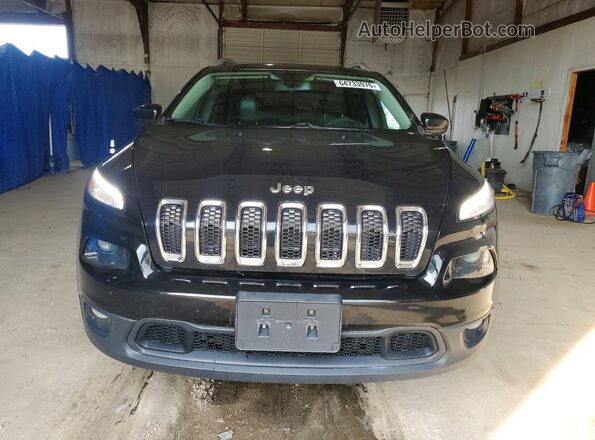 1C4PJMLX1JD522500 2018 JEEP CHEROKEE Black Դիմացի տեսք