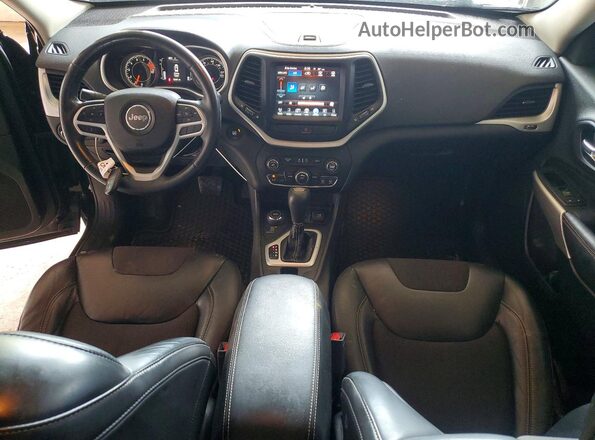 1C4PJMLX1JD522500 2018 JEEP CHEROKEE Black Առջևի վահանակի տեսք