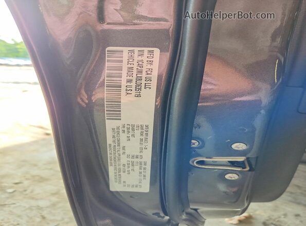 1C4PJMLX8LD635119 2020 JEEP CHEROKEE Gray VIN կոդի պիտակի տեսք