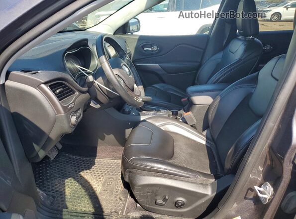 1C4PJMLX9KD103585 2019 JEEP CHEROKEE Gray Front interior view
