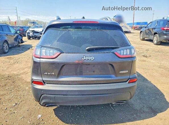 1C4PJMLX9KD103585 2019 JEEP CHEROKEE Gray Rear view