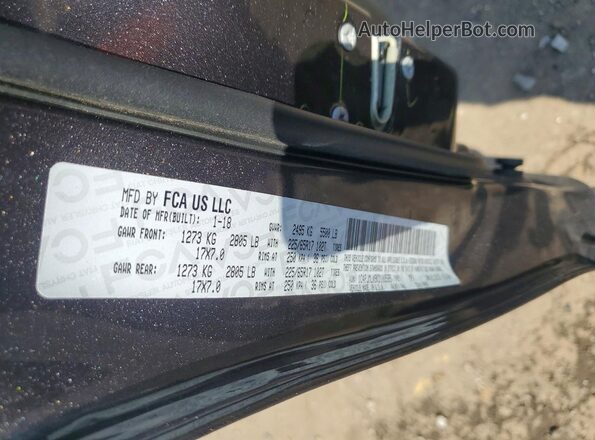 1C4PJMLX9KD103585 2019 JEEP CHEROKEE Gray VIN sticker view