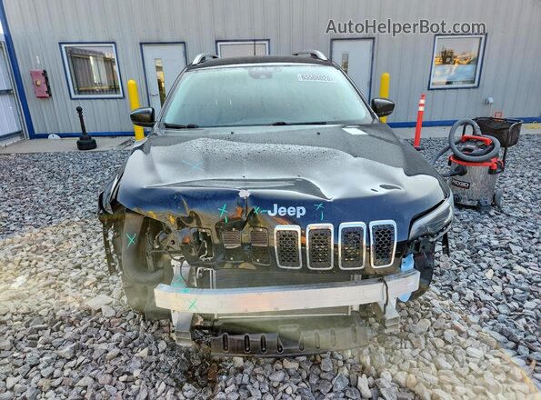 1C4PJMMX0MD121314 2021 JEEP CHEROKEE Black წინა ხედი
