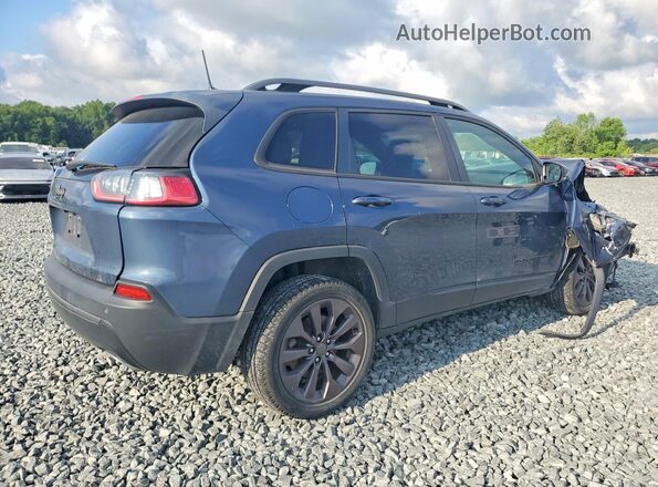 1C4PJMMX0MD219453 2021 JEEP CHEROKEE Blue უკანა მარჯვენა
