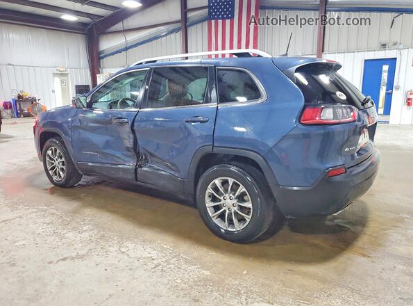1C4PJMMX4MD201313 2021 JEEP CHEROKEE Blue უკანა მარცხენა