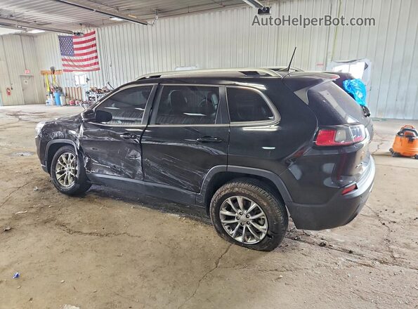 1C4PJMMX9MD232542 2021 JEEP CHEROKEE Black უკანა მარცხენა