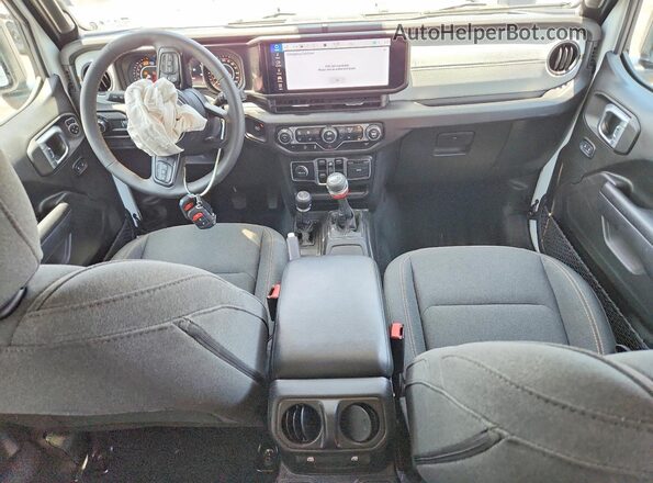 1C4PJXDG4RW258737 2024 JEEP WRANGLER White Vista del salpicadero