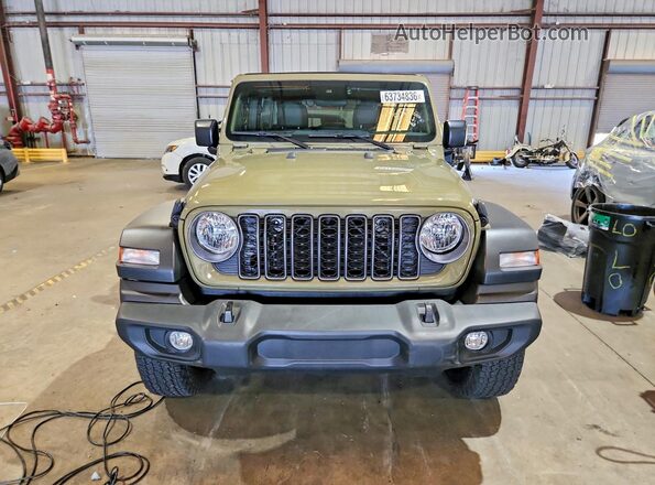 1C4PJXDN0SW552088 2025 JEEP WRANGLER Green წინა ხედი