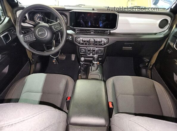 1C4PJXDN0SW552088 2025 JEEP WRANGLER Green წინა პანელის ხედი