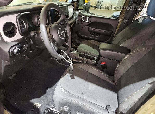 1C4PJXDN0SW552088 2025 JEEP WRANGLER Green წინა სალონის ხედი
