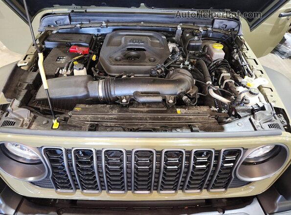 1C4PJXDN0SW552088 2025 JEEP WRANGLER Green უკანა სალონის ხედი