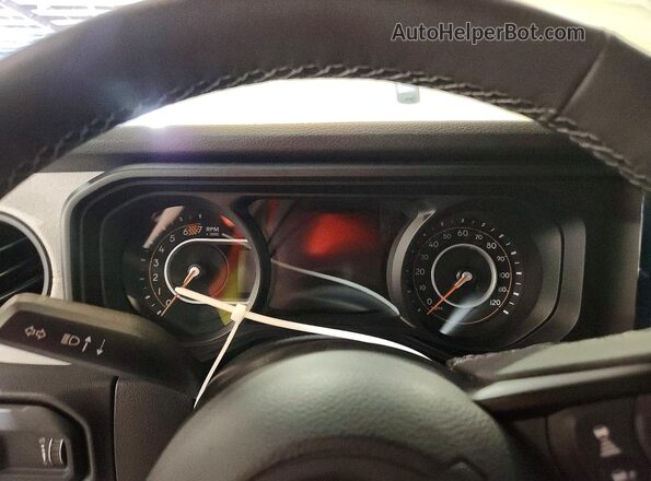 1C4PJXDN0SW552088 2025 JEEP WRANGLER Green ხელსაწყოთა პანელის ხედი