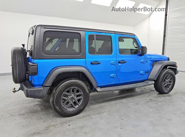 1C4PJXDN1RW104243 2024 JEEP WRANGLER Blue Trasero derecho