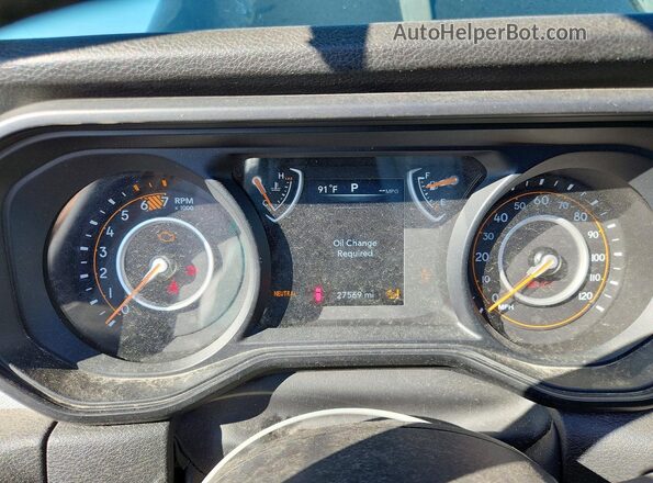 1C4PJXDN1SW555601 2025 JEEP WRANGLER Black ხელსაწყოთა პანელის ხედი