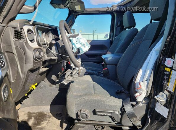 1C4PJXDN1SW555601 2025 JEEP WRANGLER Black წინა სალონის ხედი