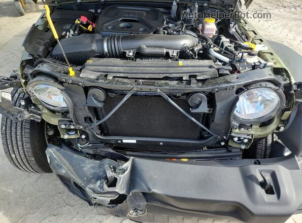 1C4PJXDN2SW647591 2025 JEEP WRANGLER Green Vista interior trasera