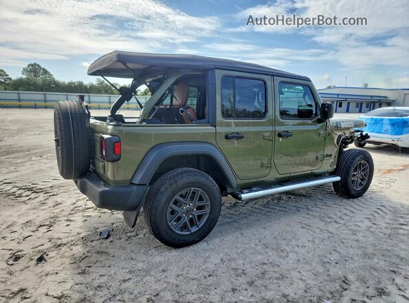 1C4PJXDN2SW647591 2025 JEEP WRANGLER Green Trasero derecho