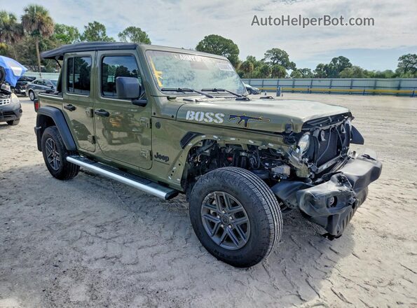 1C4PJXDN2SW647591 2025 JEEP WRANGLER Green Delantero derecho