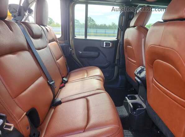 1C4PJXDN2SW647591 2025 JEEP WRANGLER Green Vista de los asientos traseros