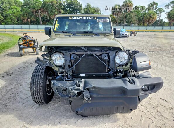 1C4PJXDN2SW647591 2025 JEEP WRANGLER Green Vista frontal