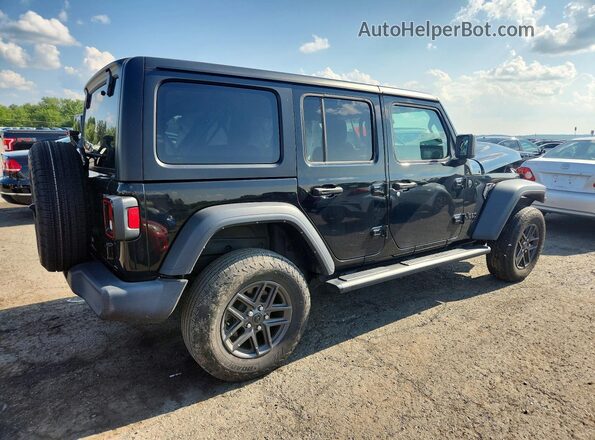 1C4PJXDN3RW111694 2024 JEEP WRANGLER Black Tył prawy