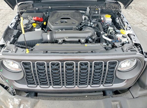 1C4PJXDN6SW598931 2025 JEEP WRANGLER Charcoal Շարժիչի բաժամունքի տեսք