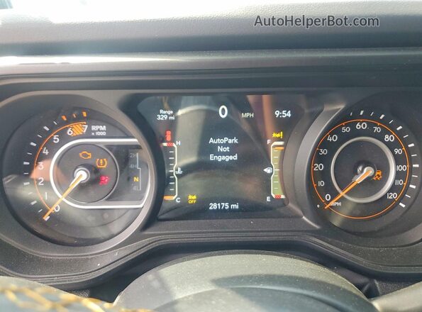 1C4PJXEN5SW506092 2025 JEEP WRANGLER Gray Սարքավորումների վահանակի տեսք
