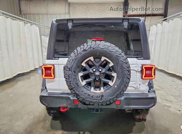 1C4PJXFN9SW525713 2025 JEEP WRANGLER White უკანა ხედი